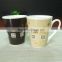 Newest gift coffee mug,lover couple coffee mug, orca coating mug yrbs