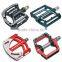 manufacturer custom OEM ergonomic bycicle accessories bmx pedal wide bicycle pedals