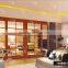 The latest residential design aluminum double-layer glass sliding door