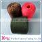 customized color 40s/2 virgin polyester spun yarn