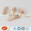 fancy custom logo pull rose gold metal zipper slider
