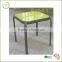 2016 Patio outdoor American furniture-american style table with glass