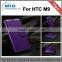 Cell phone case PU leather Wallet case with photo frame, For HTC M9 case 6 colors