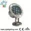 IP68 DMX Control RGB 316 Stainless Steel Mceti-color Dimmable 9W LED Underwater Light