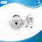 Beautiful silver heart shaped diamonds padlock for wedding