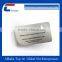 cheap metal great effect mirror business card