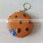 coffee chokolate discuits PU stress keychain