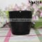 Pot for sale black mini porcelain square flower pot