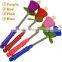 led heart flashing glow stickwand