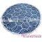 2016 hot sale Navy Geometric Round Cotton beach towel custom print