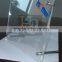 Clear Acrylic photo frame/tabletop picture frame with advertising screw