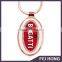 High Quality no Mole Fee Custom Car Logo Printing Keychain for Bugatti