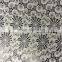 shining jacquard round elastic nylon spandex lace fabric