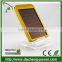 New promotion high efficiency outdoor 2600mah power bank solar charger portable