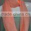 Fashion popular designer floral embroided scarf,hijab scarf,breads scarf factory china