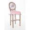 Antiqued carved popularly style sex metal bar chair