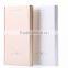 Mobile phone power bank with rechargeable battery