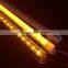 IKSLED waterproof aluminium profile led strip light outdoor yellow lights