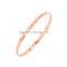 Memories Bangles with Customize Design Word 'LOVE AND LIGHT' with 4mm/7mm Width