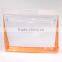 custom printing transparent pvc zipper bag pvc cosmetic bag with zipper