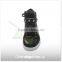 High top sneakers army green canvas men casual boots