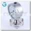 High quality 4 inch all stainless steel oil filled diaphragm pressure gage