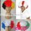 Fashion Mixed Colors Fan Wig Cosplay Wigs Cheap Party Wig Synthetic Hair Wigs