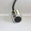 F3C-14WSM04 Series, M14 Proximity Sensor, Amplifier Outside, Short Length Housing, Sensing Range 4mm Proximity Sensor.