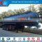 ASME STANDARD 3 axle liquid tank semi trailer anti corrosion special liquid tanker trailer used tanker trailers