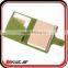 Green flet promotional pocket notepad with pen