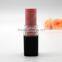 Empty square shape black plastic lipstick tube container