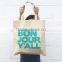 Fancy fashionable canvas|cotton tote bags for promotion and shopping