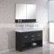 Black Color Solid Wood, MDF, PVC Floor Type Bathroom Cabinet,bathroom Vanity, Bathroom Furniture