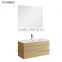 2016 European style modern hotel bathroom cabinet/bath set/modular homes