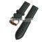 Stamp Logo Genuine Leather Canvas Fancy Wrist Band