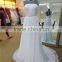 Most attractive newest design chiifon fabric beaded belt and neckline north carolina wedding dresses