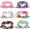 Baby Bohemia Elastic Stamp Bow Hairband Print Flower Bowknot Headband Turban Rabbit Knot Headdress Hair Accessories