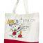 2015 New trendy cute cotton canvas tote bag for promotion