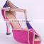 Suphini Woman High Heel Tango Shoes, 3.5 inch Thin Heel Tango Dance Shoes