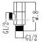 China Manufacture Low Price Abs Plastic Water Angle Valve