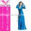 Blue Sexy Dress Long Evening Gown For Mature Woman