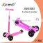 Factory direct 3 big wheel 120/100x50mm micro maxi push Pro kids mini scooter