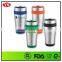 16oz insulated stainless steel custom auto mug with lid