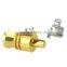Turbo Sound Whistle Exhaust Pipe Tailpipe Blow-off Valve Aluminum Size L Golden