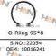 O Ring 95*8 OEM 10016241 Schwing O Ring for Putzmeister Concrete Pump Spare Parts