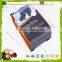 Custom printed eight side seal bag for pet dog food with zipper