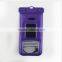 waterproof plastic phone bag/inflatable pvc waterproof bags/waterproof clear pvc beach bag