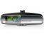 rear view mirror monitor with auto dimming and parking sensor