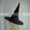Simple black witch hat Halloween hats witch hat