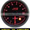 52mm analog tachometer gauge with warning/smoke lens